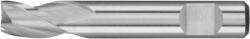 FORMAT Freze HSS Co8, Tip N, Foarte Scurte, Prindere Cilindrica Conform din 1835 B, Punct de Centrare, 3 Taisuri (US19.03.127B)