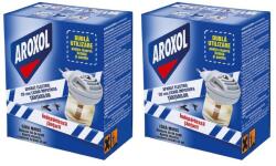 Aroxol Set 2 x Aparat Electric Impotriva Tantarilor Aroxol Dubla Utilizare, cu Rezerva Lichida, 45 ml (2xMAG1011049TS)