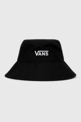 Vans pălărie culoarea negru, bumbac VN0A5GRGY281-blck. wht 9BY8-CAD0AM_99X (VN0A5GRGY281)