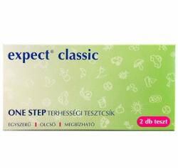 Expect Classic terhességi gyorsteszt csík - 2db - bio