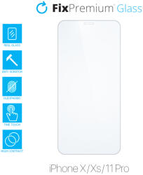 FixPremium Glass - Edzett üveg - iPhone X, XS és 11 Pro