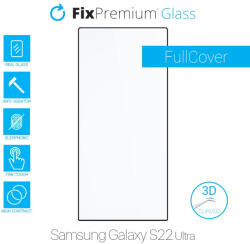 FixPremium FullCover Glass - 3D Edzett üveg - Samsung Galaxy S22 Ultra