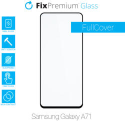 FixPremium FullCover Glass - Edzett üveg - Samsung Galaxy A71
