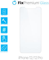 FixPremium Glass - Edzett üveg - iPhone 12 és 12 Pro