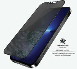 PanzerGlass - Edzett Üveg Case Friendly Privacy AB - iPhone 13 Pro Max és 14 Plus, fekete