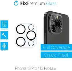 FixPremium Glass - Edzett üveg és hátsó kamera - iPhone 13 Pro és 13 Pro Max