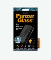 PanzerGlass - Edzett Üveg Privacy Case Friendly AB - iPhone 12 és 12 Pro, fekete