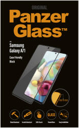 PanzerGlass - Edzett Üveg Case Friendly - Samsung Galaxy A71, fekete