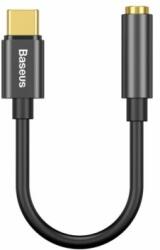 Baseus - Adapter USB-C / 3.5mm Jack, fekete