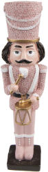 Clayre & Eef Set 2 figurine Spargatorul de Nuci polirasina roz 5x4x16 cm (6PR3676)