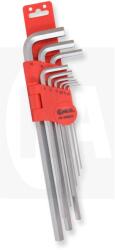 Genius Tools Imbuszkulcs klt. 9 db-os hosszú S2 Genius (HK-09MLS)
