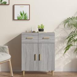 vidaXL Servantă, gri sonoma, 69, 5x34x89 cm, lemn prelucrat (817358) Comoda