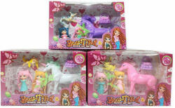 Magic Toys Unikornis szett hercegnőkkel többféle változatban (MKO502832) - jatekwebshop