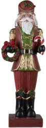 Clayre & Eef Figurina Spargatorul de Nuci polirasina rosie 17x10x47 cm (6PR4756)