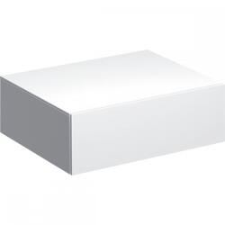 Geberit Xeno 58 oldalsó kiegészítő szekrény egy fiókkal, magasfényű fehér 500.507. 01.1 (500.507.01.1)