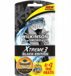 Wilkinson Sword Set aparate de ras de unică folosință, 4+2 buc - Wilkinson Sword Xtreme 3 Black Edition 6 buc