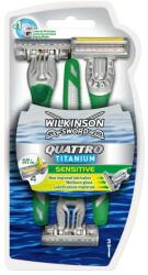 Wilkinson Sword Aparat de ras - Wilkinson Sword Quattro Titanium Sensitive 3 buc