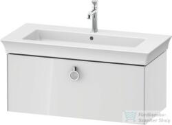 Duravit WHITE TULIP mosdó alá építhető függesztett 1 fiókos alsószekrény, 984 x 458 mm, White High Gloss Lacquer WT425208585 (WT425208585)