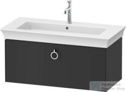 Duravit WHITE TULIP mosdó alá építhető függesztett 1 fiókos alsószekrény, 984 x 458 mm, Graphite Satin Matt WT425205858 (WT425205858)
