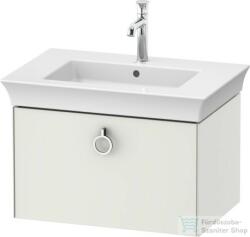 Duravit WHITE TULIP mosdó alá építhető függesztett 1 fiókos alsószekrény, 684 x 458 mm, White Satin Matt Lacquer WT425103636 (WT425103636)