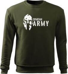 DRAGOWA Hanorac bărbati spartan army, oliv 300g/m2