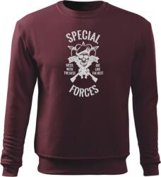 DRAGOWA Hanorac bărbati special forces, bordo 300g/m2