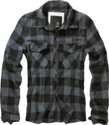 Brandit Checkshirt Cămașă, gri-negru