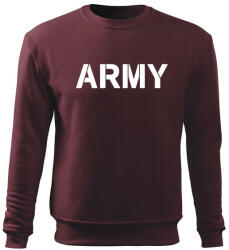 DRAGOWA Hanorac bărbati army, bordo 300g/m2