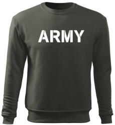 DRAGOWA Hanorac bărbati army, gri 300 g/m2