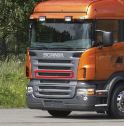  Scania R / P / G 2005-2010 felső hűtőrács alsó betét