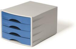 DURABLE Irattároló, műanyag, 4 fiókos, DURABLE "Eco", kék (DB776206) - officesprint
