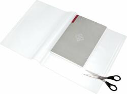 Panta Plast Füzet- és könyvborító, áttetsző, fényes felület, állítható széllel, öntapadó csíkkal 550x310 mm, PP, PANTA PLAST (INP0302007600) - pencart
