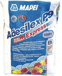 Mapei Adesilex P9 Express (Intarire Rapida) - Adeziv pentru Gresie Portelanata si Piatra Naturala 25 kg