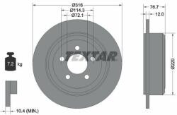 TEXTAR Disc frana TEXTAR PRO 92202703 (92202703)