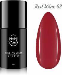 Naní One Step gél lakk 5 ml - Red Wine