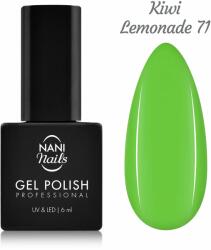 Naní gél lakk 6 ml - Kiwi Lemonade
