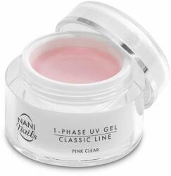 NANI Classic Line UV zselé 15 ml - Pink Clear