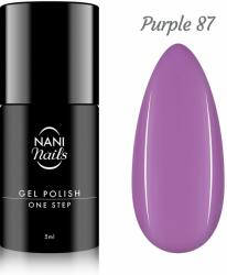 Naní One Step gél lakk 5 ml - Purple