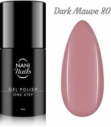 Naní One Step gél lakk 5 ml - Dark Mauve