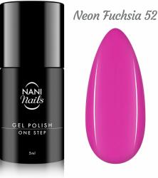 Naní One Step gél lakk 5 ml - Neon Fuchsia