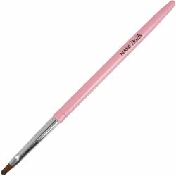 NANI zselés építő ecset, méret: 2, Premium - Metallic Pink