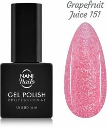 Naní gél lakk 6 ml - Grapefruit Juice