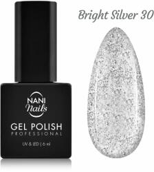 Naní gél lakk 6 ml - Bright Silver