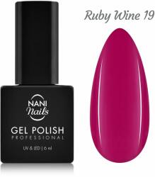 Naní gél lakk 6 ml - Ruby Wine
