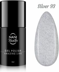 Naní Amazing Line gél lakk 5 ml - Silver