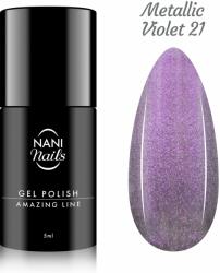 Naní Amazing Line gél lakk 5 ml - Metallic Violet