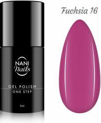 Naní One Step gél lakk 5 ml - Fuchsia