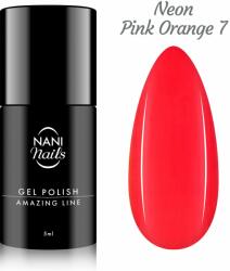 Naní Amazing Line gél lakk 5 ml - Neon Pink Orange