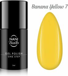 Naní One Step gél lakk 5 ml - Banana Yellow