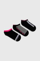 Calvin Klein zokni (3 pár) fekete, női - fekete Univerzális méret - answear - 5 890 Ft